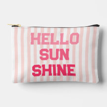 Hallo Sunshine - Schattigee perzik roze strepen