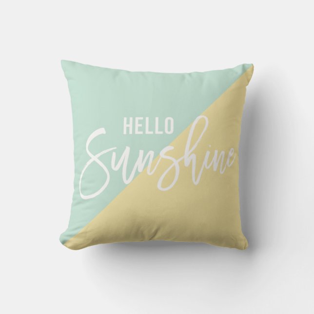 hallo Sunshine Sierkussen (Voorkant)