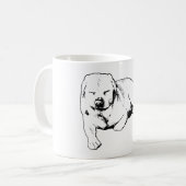 Hallo Sunshine, Squinty Lab Koffiemok (Voorkant links)