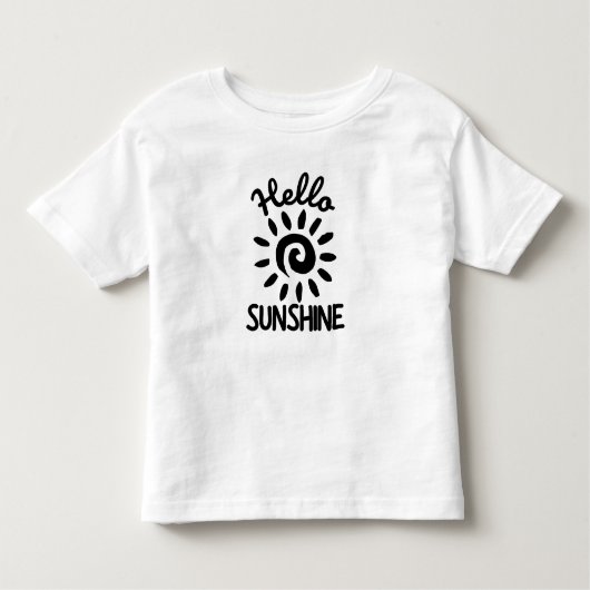 hallo Sunshine T-Shirt (Voorkant)
