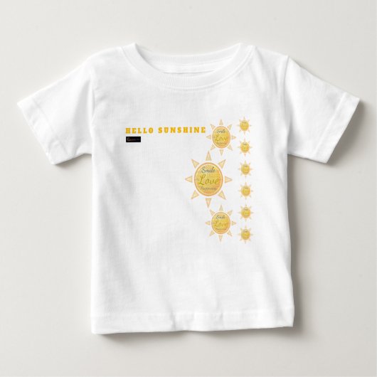 HALLO SUNSHINE T-SHIRT (Voorkant)