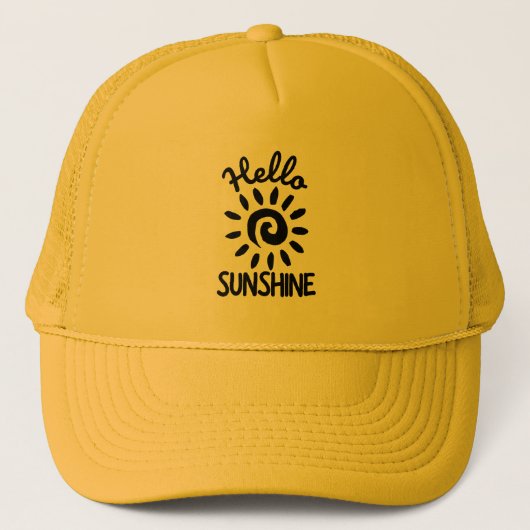 hallo Sunshine Trucker Pet (Voorkant)