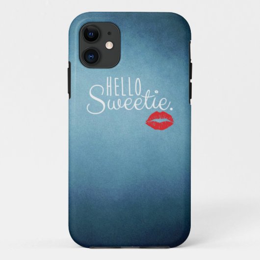 hallo Sweetie KISS Case-Mate iPhone Case (Achterkant)