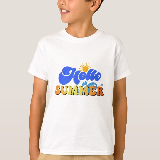 hallo t-shirt (Voorkant)