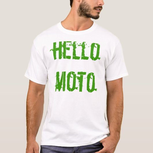 hallo t-shirt (Voorkant)