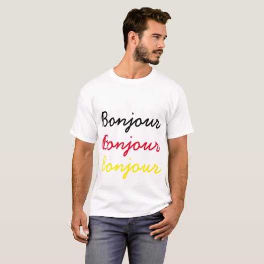 Hallo T-shirt (Voorkant volledig)