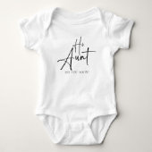 Hallo Tante Baby Bodysuit (Voorkant)