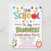 Hallo Terug naar School Kaart (Voorkant)