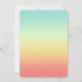 Hallo Tot ziens Pool Kaart (Achterkant)