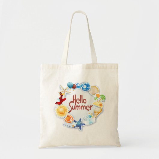 hallo tote bag (Voorkant)
