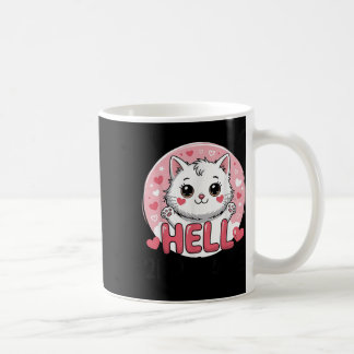 Hallo Tweede 2e Klas Schattige Kat Voor Meisjes Te Koffiemok