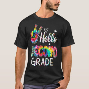 hallo tweede graad kleurstof kleurstof luopard gra t-shirt