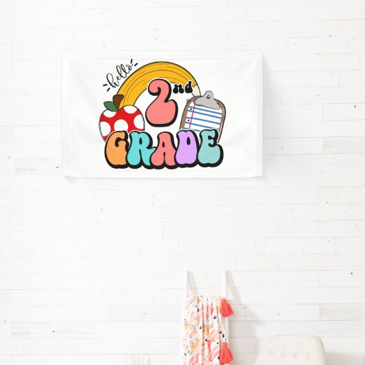 hallo tweede graad spandoek (Insitu)