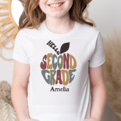 hallo tweede graad terug naar schoolkliniek t-shirt