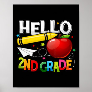 hallo tweede klas lerarenteam tweede klas squad gi poster