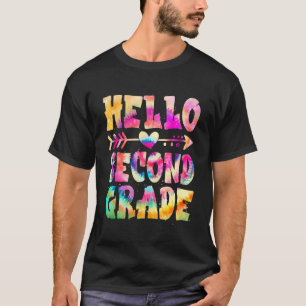 hallo Tweede rang Verf Eerste dag Kute terug naar T-shirt