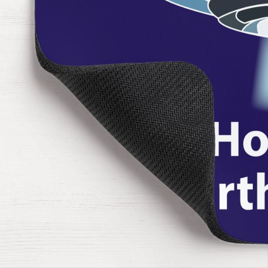 Hallo UFO Hoe is de aarde nu UFO? Muismat (Hoek)