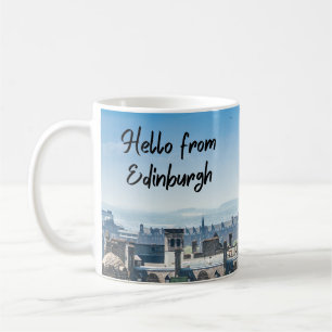 hallo uit Edinburgh, Schotland Koffiemok