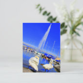 hallo uit het Briefkaart van Genève (Staand voorkant)