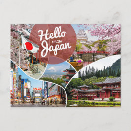 Hallo uit Japan Briefkaart