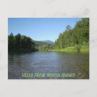 hallo uit Noord Idaho! Briefkaart