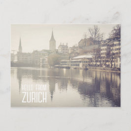 hallo uit Zürich Briefkaart
