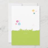 hallo Uitnodiging van de Vriend Birthday Party (Achterkant)