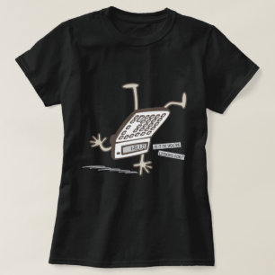 Hallo (Upside Down Calculator Trick) Grappige jare T-shirt