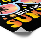 Hallo Vaarwel 1e klas Poster (Hoek)