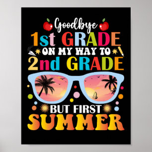 Hallo Vaarwel 1e klas Poster