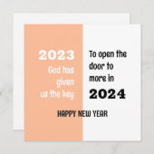 Hallo Vaarwel 2023 (Voorkant / Achterkant)