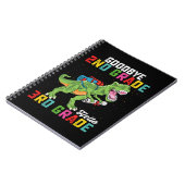 Hallo Vaarwel 2e klas Dinosaurus Notitieboek (Linkerzijde)