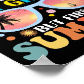 Hallo Vaarwel 5e klas Poster (Hoek)