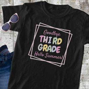 hallo "Vaarwel derde klas, T-shirt