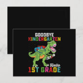 Hallo Vaarwel kleuterschool Briefkaart (Voorkant / Achterkant)