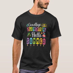 Hallo Vaarwel kleuterschool T-shirt