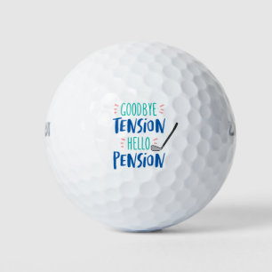 Hallo vaarwel spanning golfballen