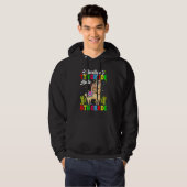 Hallo Vaarwel, zevende klas Hoodie (Voorkant volledig)