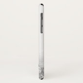 Hallo van andere kant schedel en bloem Case-Mate iPhone case (Achterkant/links)