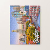 Hallo Van Boston, Massachusetts, Verenigde Staten Legpuzzel (Verticaal)