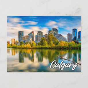 Hallo Van Calgary, Alberta, Canada Briefkaart