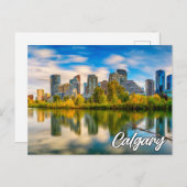 Hallo Van Calgary, Alberta, Canada Briefkaart (Voorkant / Achterkant)