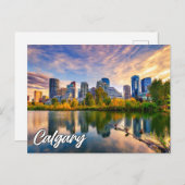 Hallo Van Calgary, Alberta, Canada Briefkaart (Voorkant / Achterkant)