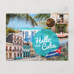 Hallo van Cuba Briefkaart