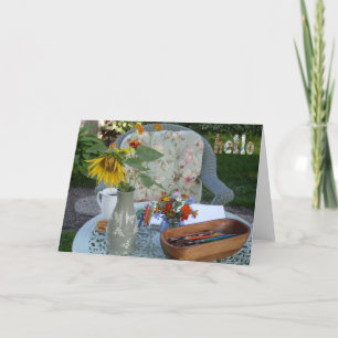hallo van de tuin kaart