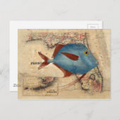 Hallo - van Florida Briefkaart (Voorkant / Achterkant)