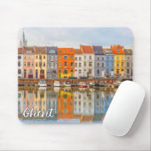 Hallo Van Gent, België Muismat (Met muis)