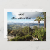 hallo van Hearst Castle Briefkaart (Voorkant / Achterkant)