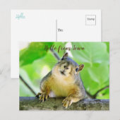 hallo van het Briefkaart Iowa (Voorkant / Achterkant)