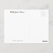 hallo van het Briefkaart Iowa (Achterkant)